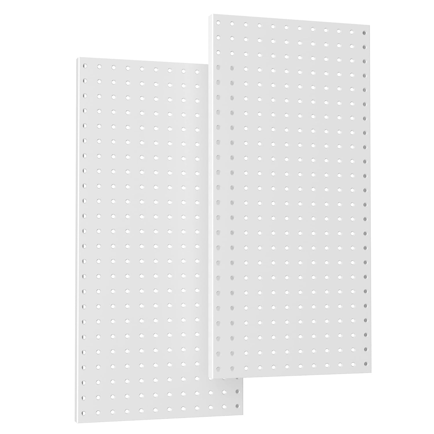 TORACK 2-Pack 12×24 inch Metal Pegboard Panels for Garage Wall, Tool Organizer Pegboard for Workbench, Workshop, Tool Storage Peg Board for Pegs(Black)(12×24 in)